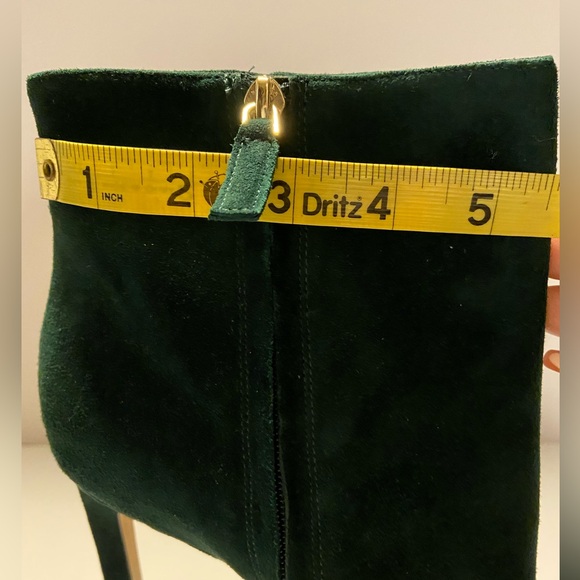 Dark Green Ninewest Bootie Size 11 - Picture 9 of 12